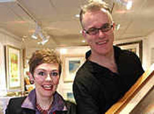 Lesley and Paul Reynolds, who have opened The Reynolds Art Gallery in High Street, decided it was "now or never". With three of their four children in university, there was plenty of belt-tightening already. But a dream's a dream.