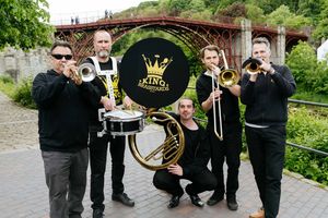 King Brasstards who played as part of the event