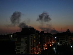 Supporting image for story: Explosions rock Iran’s capital and more attacks target Israel