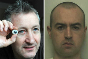 Jon King, left, lost an eye after being shot twice by Matthew Tearle, right