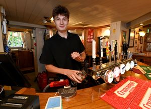 Finn Mockett is part of the team working hard to welcome people