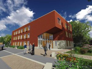 Supporting image for story: Pictured: New multi-million pound teaching block at Walsall school