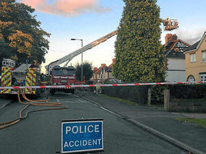 Supporting image for story: Inquiry as Norton Canes caravan fire spreads to house