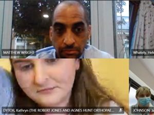 Supporting image for story: Care minister praises student nurses at Shropshire hospital in virtual meeting