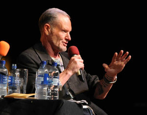 Paul Gascoigne on stage