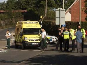 Supporting image for story: Cyclist airlifted after Market Drayton crash