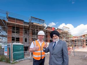 Supporting image for story: Roofs starting to be installed on new Wolverhampton council homes  