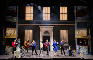 The Tory Cabinet in Idiots Assemble - Spitting Image Saves The World. Photo: Mark Senior.