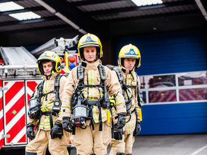 Supporting image for story: 'Find Your Reason' recruitment drive for on-call Shropshire firefighters