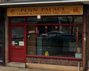 Surrounded by a range of other eateries, Penn Palace does great business