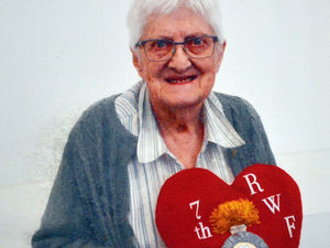 Supporting image for story: Joy's heart for Great War display