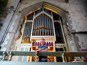 Supporting image for story: Dudley organ's £200,000 repair job fixed with WD40, tape and pins