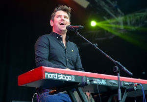 Roy Stride from Scouting For Girls at Summerfest 2019