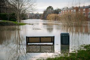 Flooding in Shrewsbury last year