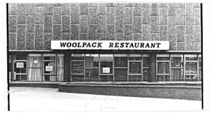 The exterior of the Woolpack Restaurant in Salop Street, Wolverhampton