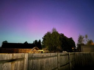 Supporting image for story: They're here! Aurora Borealis photographs roll in as Northern Lights return to Shropshire skies
