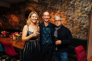 Hannah Lupton, Sebastian Lupton, Dr Seppe Sehati