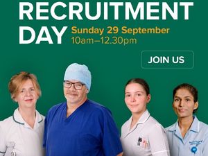 Supporting image for story: Exciting roles up for grabs as top hospital stages recruitment day
