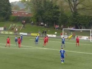 Supporting image for story: Watch AFC Telford signing Shane Sutton score a ridiculous half-volley for Newtown