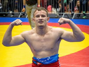 Supporting image for story: Wolverhampton's Joab Sneyd wins Wrestling gold in Finland