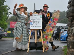 Supporting image for story: 17 amazing photos as scarecrows take over village for beloved festival