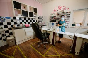 Tran Chung has reopened Shifnal Nails