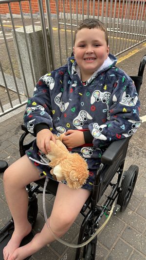 Leighton Houldey who will be present on Sunday at a charity boxing tournament in Tipton