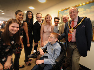 Supporting image for story: Schoolgirls scoop Young Citizen Award