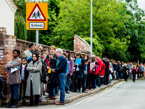 Supporting image for story: Pictures: More than 400 boys turn up for Shropshire grammar school entrance exam