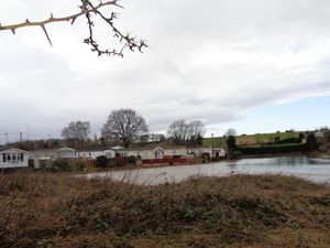 Supporting image for story: Anger over mobile home park flooding after Storm Dennis