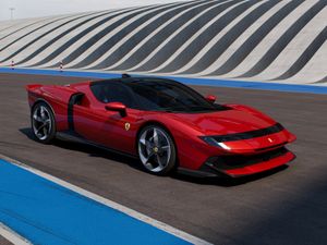 Supporting image for story: Ferrari revives Testarossa name for new flagship hypercar
