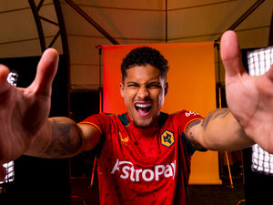 Supporting image for story: Wolves launch new 'Mediterranean inspired architecture' away kit for 2023/4 season 