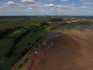 Residents several miles away have been affected by the smoke