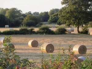 Bales in the sunshine was taken by Shelagh Richardson