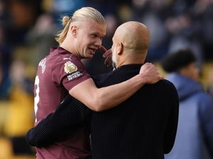 Supporting image for story: Pep Guardiola keeps Salford guessing over Erling Haaland ahead of FA Cup clash