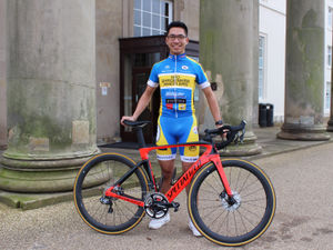 Supporting image for story: Shrewsbury student saddles up for impressive ride