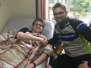 Supporting image for story: Telford cyclist takes on epic race to help teen with ME 