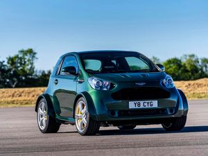 Supporting image for story: Aston Martin reveals V8-powered Cygnet city car