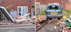Marie BEvington photos, Coppice Road, Walsall Wood, dangerous drivers lose control on bend at Camden street junction. Residents launched petition
Permission for use for LDR partners