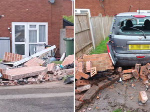 Supporting image for story: 'They won't do anything until someone has been killed or injured' - Walsall residents call for protection as cars written off on driveway and gardens destroyed three times