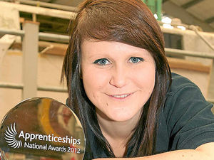 Supporting image for story: RAF Cosford worker Laura named as best of British apprentices