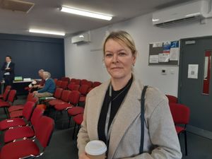 Councillor Jenny Urey (Independent, Muxton) pictured at the Telford & Wrekin local plan hearings. Picture: LDRS