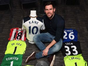 Supporting image for story: Albion's Ben Foster to auction shirts of Premier League stars