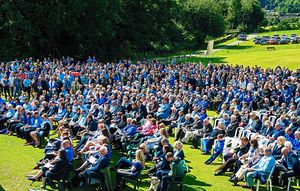 A celebration and memorial event held at Montgomery Cricket Club for the life of James Corfield  