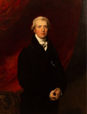 Portrait of Robert Banks Jenkinson (1770-1828), Prime Minister of the UK between 1812 & 1827. Estimate £6,000-£10,000