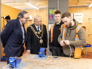 Supporting image for story: Ladder for the Black Country: Lord Mayor opens training centre