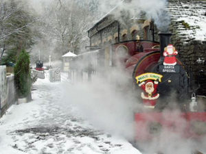 Supporting image for story: Heritage railway ends positive year on festive note with Santa Special trains