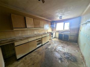 The property's kitchen. The home in Trench has been listed for £100,000. Picture: Rightmove/D B Roberts & Partners.