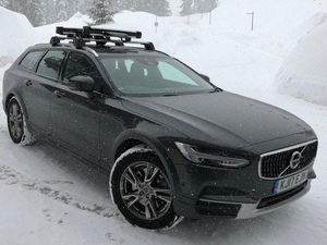 Supporting image for story: Our Volvo takes on the white stuff and wins