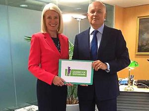 Supporting image for story: Ladder for Staffordshire wins praise from top Tory